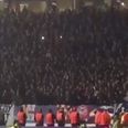 VIDEO: PSV fans stuck in Old Trafford perform epic rendition of the Kolo/Yaya Toure chant