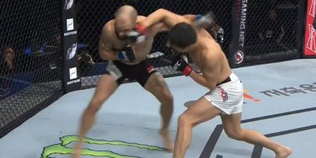 WATCH: Rising UFC featherweight Doo Ho Choi scores phenomenal first round knock out