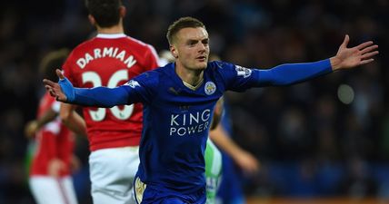 Record-breaking Jamie Vardy certainly got the internet talking this evening