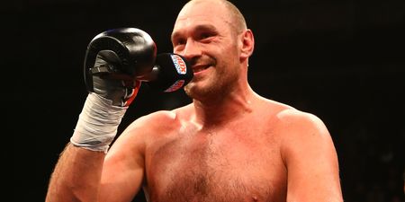 Video: Tyson Fury celebrated winning world title by singing a song for 50,000 boxing fans