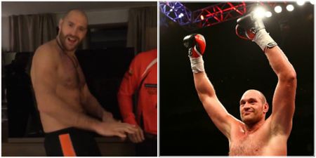 Tyson Fury was so confident of beating Klitschko that he bet a huge pile of money on himself
