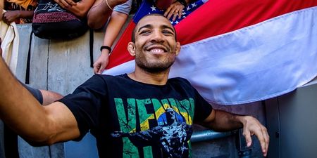 Jose Aldo will be pleased to see a familiar face scoring his fight card against Conor McGregor