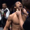 VIDEO: Benson Henderson managed to sneak toothpick into fight despite being checked
