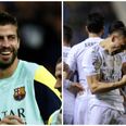 Was this Gerard Pique tweet taking the p*ss out of Real Madrid fielding?