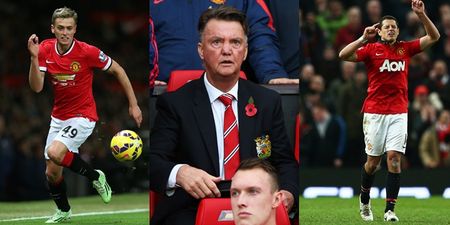 Louis van Gaal didn’t think he needed James Wilson or Chicharito but Saturday proved otherwise