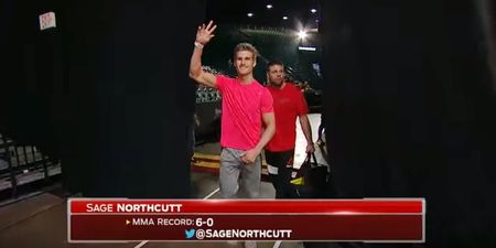 Sage Northcutt was ludicrously ripped for his Fight Night weigh-in