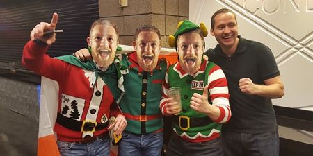 VIDEO: Serious craic (and Buckfast) was had at UFC 194 Las Vegas 12 pubs of Christmas