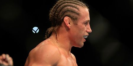 WATCH: Irish fans roar as Urijah Faber closes out prelims with hard-fought decision victory