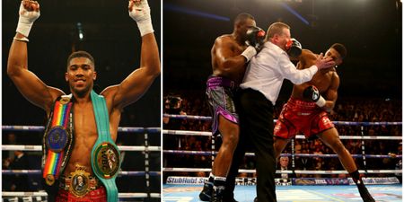 Anthony Joshua is already lining up a tasty heavyweight fight with this next opponent