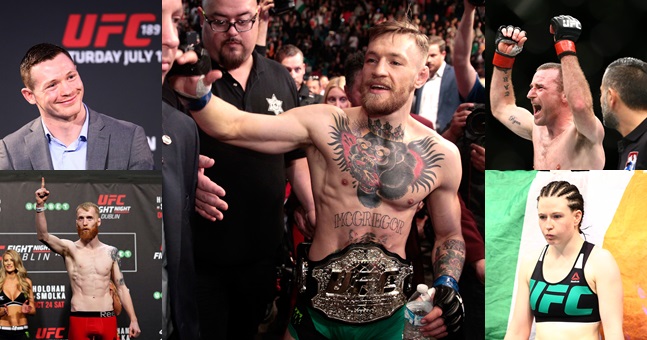 What to expect from the UFC’s Irish fighters in 2016