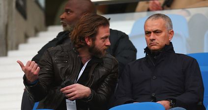 PIC: Jose Mourinho spent the afternoon hanging out with Middlesbrough players