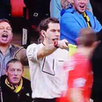 Watch: Jordan Henderson stares down Watford fan abusing him