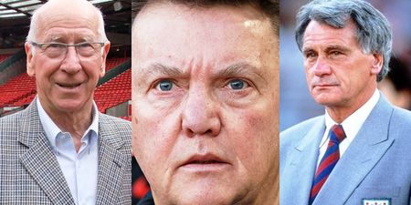 Angry Manchester United fan accuses Bobby Robson of being very quiet over LVG