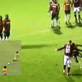 WATCH: Barnet player has absolutely no time for Northampton’s trick free kicks