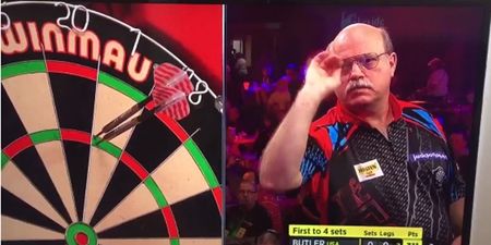 WATCH: Three darts that make it very difficult to stifle the laughter