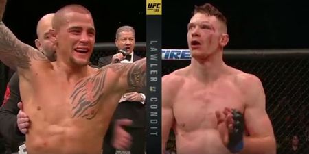 Pic: Dustin Poirier undergoes successful surgery following victory over Joseph Duffy