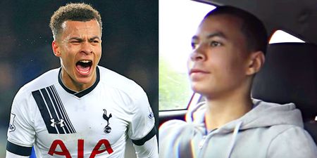 Video: A very young Dele Alli stars in a driving lesson