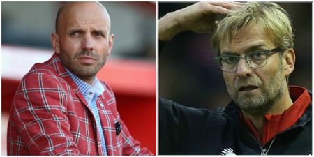 Pics: Nobody watching the Liverpool game can get over Exeter boss’ hat