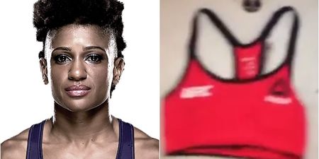 WATCH: Former UFC strawweight shows serious design flaw in Reebok fight bras