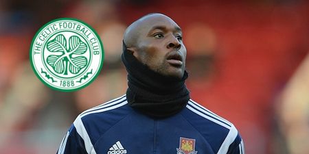 Carlton Cole is making his full debut for Celtic and the excitement is absolutely tangible