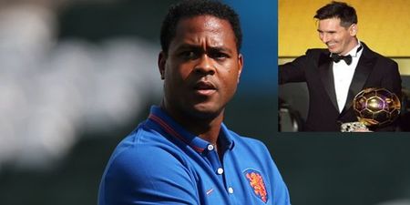 Patrick Kluivert thinks he’s uncovered a conspiracy to rig the Ballon d’Or
