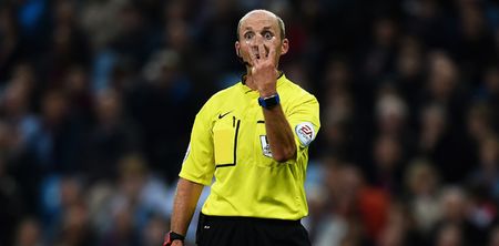 A lot of people weren’t happy with Mike Dean’s performance during Manchester United v Newcastle