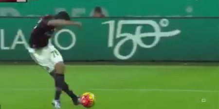 VIDEO: Carlos Bacca finished with a rabona to open the scoring for AC Milan
