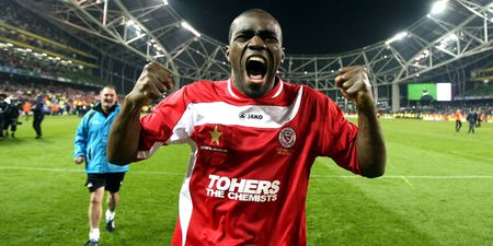 39-year-old League of Ireland icon Joseph N’Do signs for Mayo junior soccer club