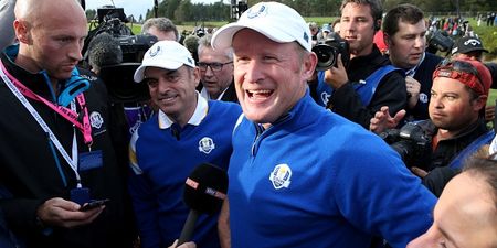 Ryder Cup hero Jamie Donaldson posts image of chainshaw wound (NSFW)