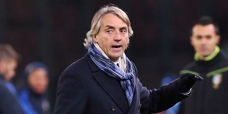 VIDEO: Roberto Mancini’s reaction to being called ‘faggot’ and ‘poof’ by Napoli manager