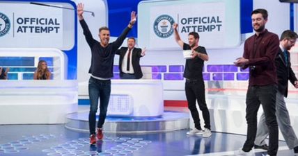 WATCH: Aaron Ramsey absolutely smashed a world record on this week’s A League of Their Own