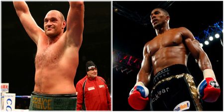 Tyson Fury has a strong message for big-punching prospect Anthony Joshua