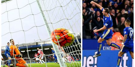 Incredible stat shows title-chasing Leicester City’s opener against Stoke City was a landmark goal