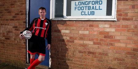 Legendary England left back Stuart Pearce has come out of retirement to sign for Longford