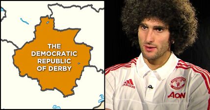 VIDEO: Marouane Fellaini looking forward to playing the ‘country’ of Derby