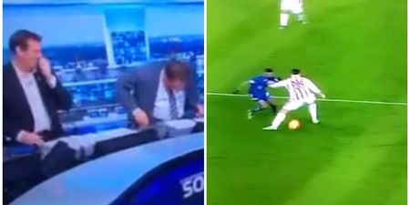 VIDEO: The Soccer Saturday crowd can’t stop pissing themselves laughing at Riyad Mahrez’ nutmeg