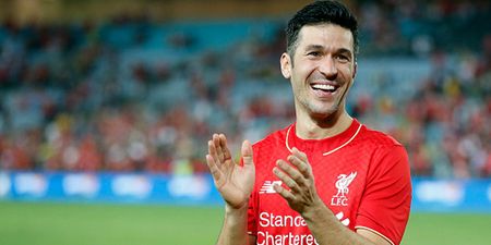 WATCH: Liverpool hero Luis Garcia shows he’s still got it at 37 with fine back-heel goal