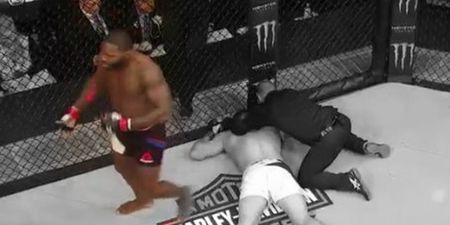 WATCH: Anthony Johnson proves just how heavy his heavy, heavy hands are