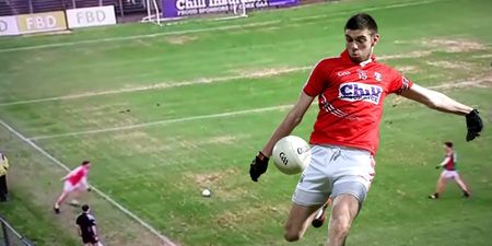 VIDEO: Cork’s Luke Connolly has us drooling with his absolutely ridiculous free against Mayo