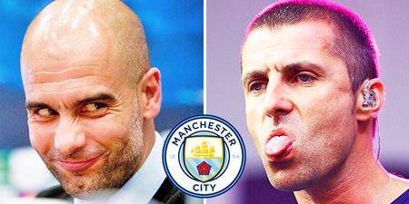 ‘Buzzing’ Liam Gallagher already has his own nickname for Pep Guardiola