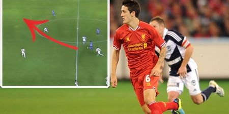 WATCH: Liverpool loanee did his best Xabi Alonso impression in Monday’s La Liga game