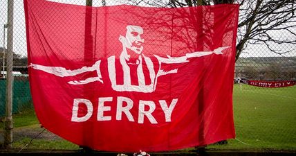 Utter class from Derry City as they retire their number 18 jersey