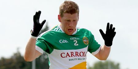 Come all ye Faithful to admire the tidy new Offaly GAA jersey