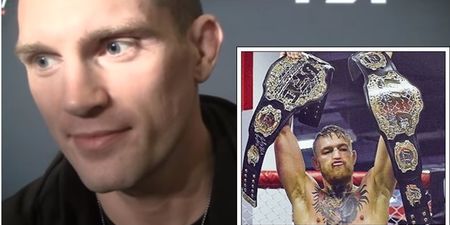 Stephen Thompson doesn’t share the majority’s opinion on a welterweight Conor McGregor