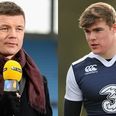 Brian O’Driscoll has been heaping more praise on future star Garry Ringrose