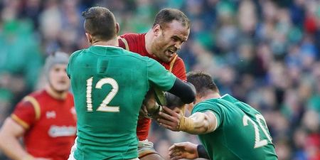 Jamie Roberts and Sam Warburton had very kind words for Ireland after Sunday’s draw