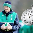 Joe Schmidt’s startling admission on how little Ireland have trained this week