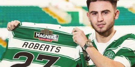 WATCH: Patrick Roberts fires warning shot to Celtic’s rivals with stormer for development side