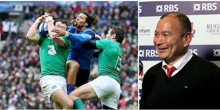Eddie Jones’ comments on the Irish team will not go down well with Joe Schmidt