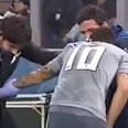 VIDEO: Real Madrid physio fixes James Rodriguez’ “dislocated shoulder” in five seconds